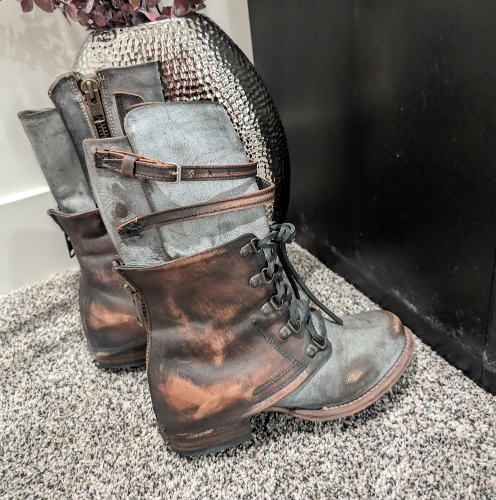 Freebird  Ravi Lace-Up Boots
